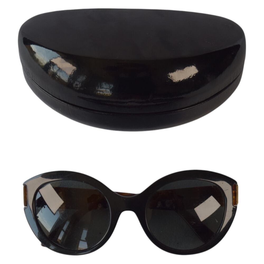 Vintage Gianni Versace Oval Tortoise Sunglasses Model 4310 - Picture 8 of 8